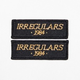 SC Irregulars Boxed 1984 Embroidered Patch set