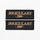 SC Irregulars Boxed 1984 Embroidered Patch set