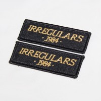 SC Irregulars Boxed 1984 Embroidered Patch set