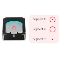 Meprolight MPO-S Open Emitter Pistol Sight