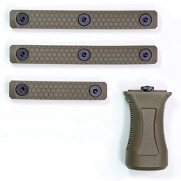 Slate Black Industries SVG Slate Grip Bundle FDE