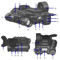 GSCI Advance Laser Rangefinder QRF-1200-BC