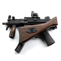 A3 Industries Folding G3 Walnut Stock MP5-K/SP5-K
