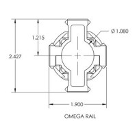 Daniel Defense Omega Rail 9.0, Picatinny