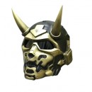 Golden Element Cyber Oni(Gold) Cosplay Mask