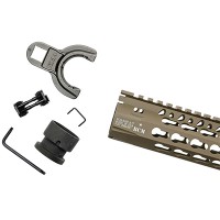 BCM KMR ALPHA 17 (KeyMod Free Float Handguard) FDE