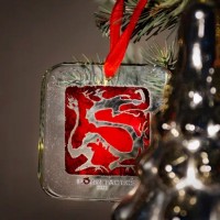 RONIN Tactics "Red Dragon" Christmas Ornament
