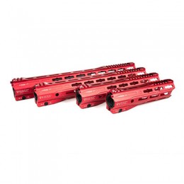 Strike Industries GRIDLOK LITE Rail for AR-15 Red