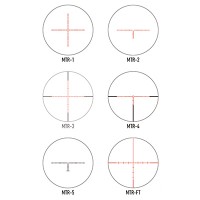 March-X 8-80x56 (MOA, Tactical, Illumi, Silver)