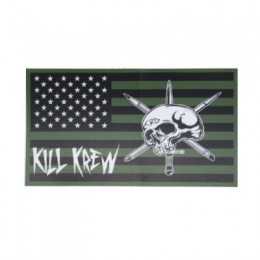 Team Room Design KILL KREW Slap Sticker