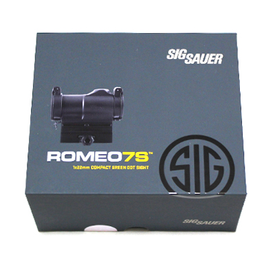 サバゲーの実物装備の通販サイト デザートカウボーイ / Sig Sauer Romeo7S 1x22 Red Dot Sight