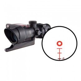 Trijicon ACOG 4x32 BAC Red Donut Fiber Optics