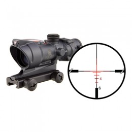 Trijicon ACOG 4x32 BAC Red Crosshair Sniper Gray