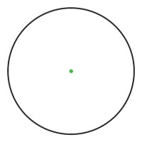 Trijicon MRO SD 1x25 2.0 MOA Green Dot, Coyote