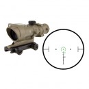 Trijicon ACOG 4x32 BAC Green Horseshoe/Dot FDE