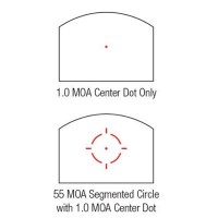 Trijicon RMR HD Red Dot Sight 1.0 MOA Red Dot-