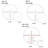 March-FX Wide Angle 4.5-28x52(MIL Tactical Illumi)