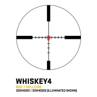 Sig Sauer Whiskey4 3-12x44 Exposed Zero Stop Illum