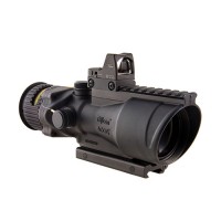 Trijicon ACOG 6x48 Amber Chevron with RMR 6.5 MOA