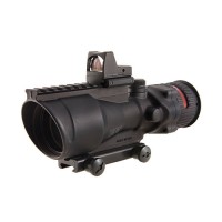 Trijicon ACOG 6x48 Red Chevron with RMR 6.5 MOA