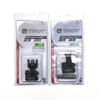 Troy Tritium Folding Battle Sight Set