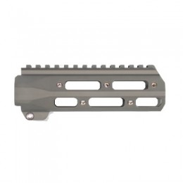 Live Q or Die OTP Handguard Clear Anodize 6 inch