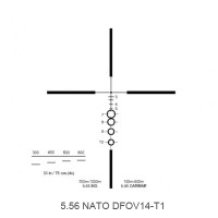 Elcan エルカン SpecterDR 1-4x Scope DFOV14　FDE