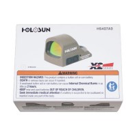 Holosun HS407A X2 3 MOA Reflex Sight