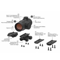 Primary Arms SLx Rotary Knob 25mm Microdot