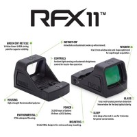 Viridian RFX11 Green Dot Reflex Sight Black & FDE